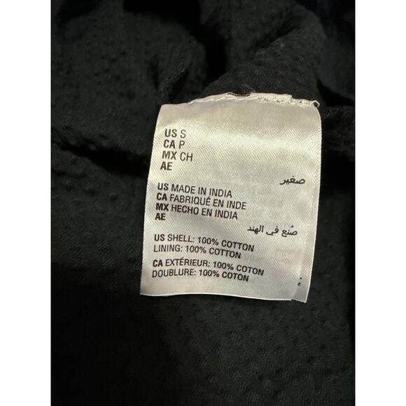 NEW And Now This Black Short Sleeve Keyhole Cutout Mini Fit & Flare Dress Size S - Picture 6 of 6